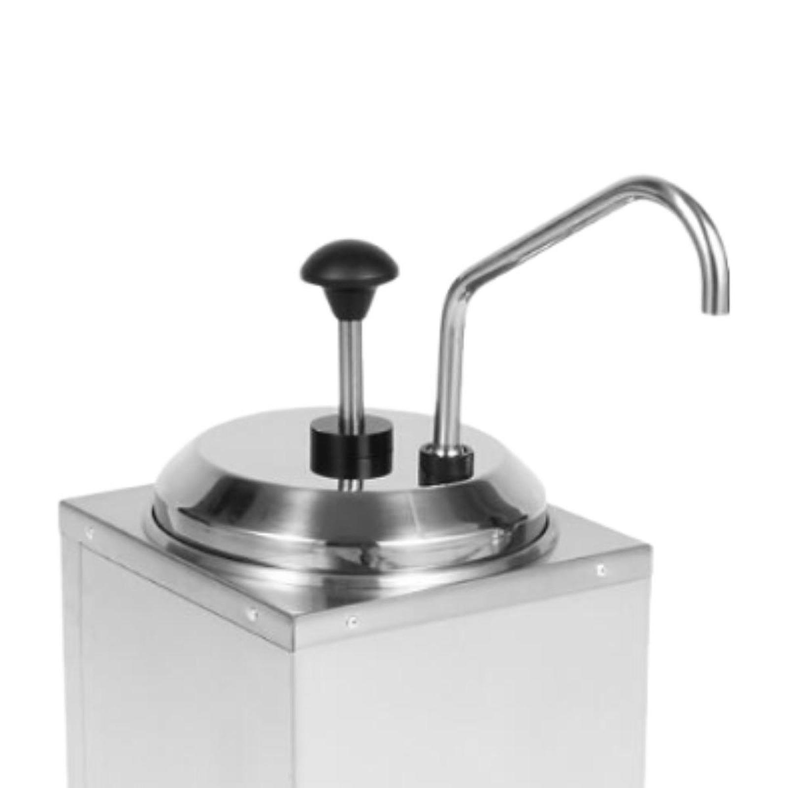 Commercial Nacho Cheese Warmer Dispenser - Dispenser Elettrico per Formaggio e Salse,
