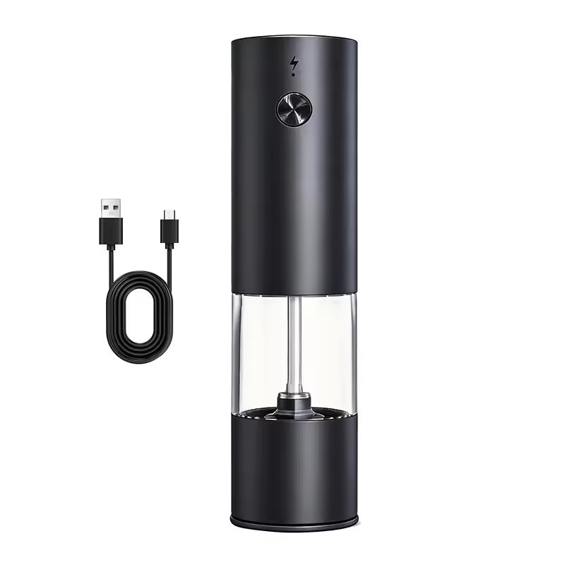 Popcorn Seasoning Salt Butter - Macinapepe e macinasale automatico ricaricabile USB