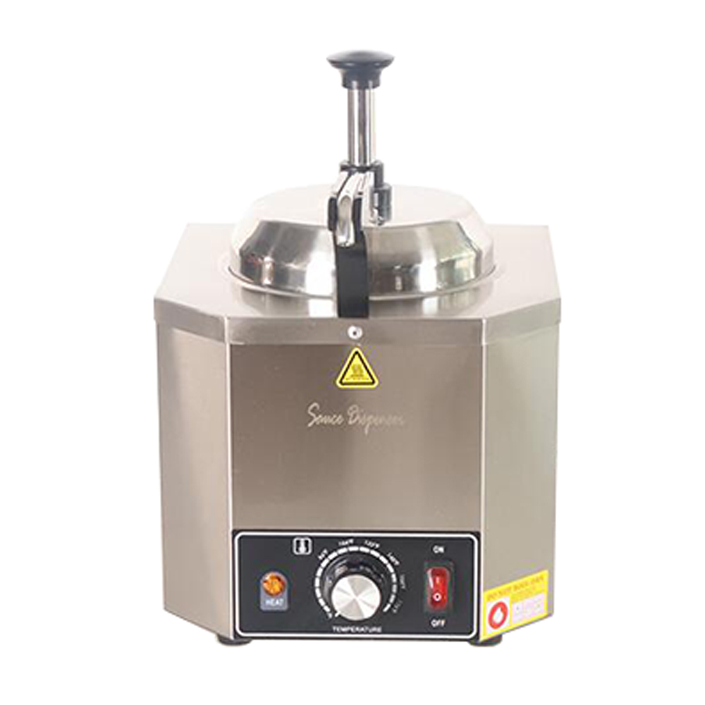 Commercial Nacho Cheese Warmer Dispenser - Scaldavivande elettrico commerciale con pompa per