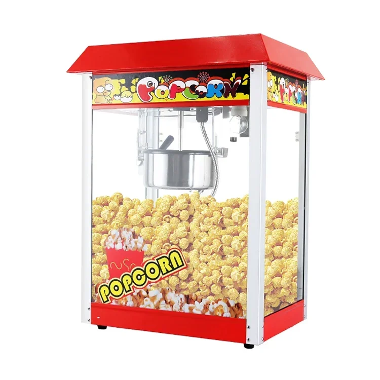 Commercial Popcorn Machine 8Oz Kettle - Macchina per Popcorn Elettrica Commerciale con