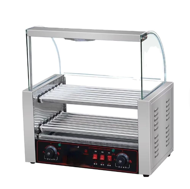 Macchina Commerciale per la Co - Hot Dog Roller Grill Commercial recensione e prezzo