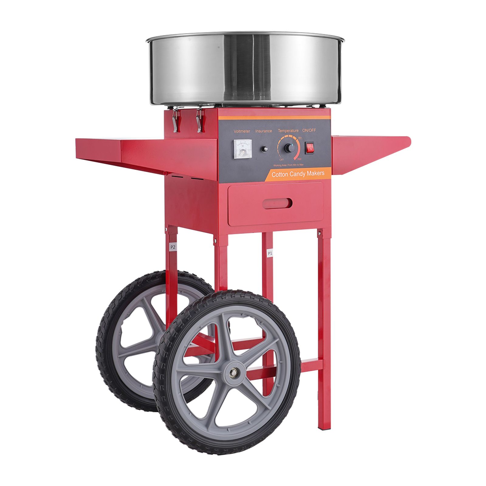 Macchina Elettrica per Zuccher - Commercial Cotton Candy Cart recensione e prezzo