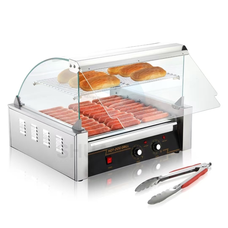 Macchina Elettrica per Hot Dog - Hot Dog Roller Grill Commercial recensione e prezzo