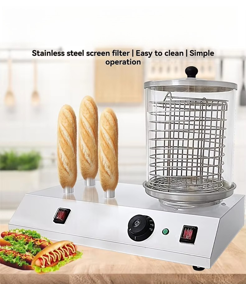 Macchina per grigliare hot dog - Hot Dog Roller Grill Commercial recensione e prezzo