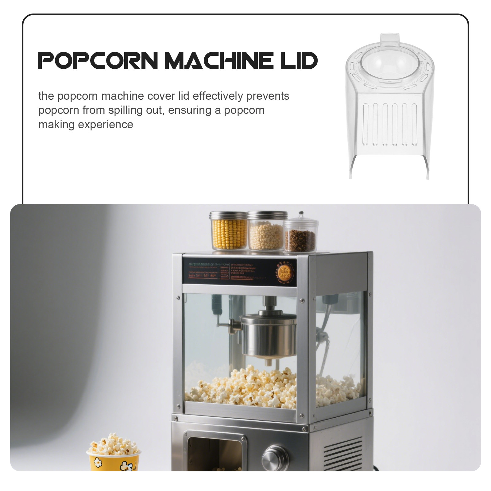 Coperchio per Macchina Popcorn - Popcorn Machine Kettle Replacement recensione e prezzo