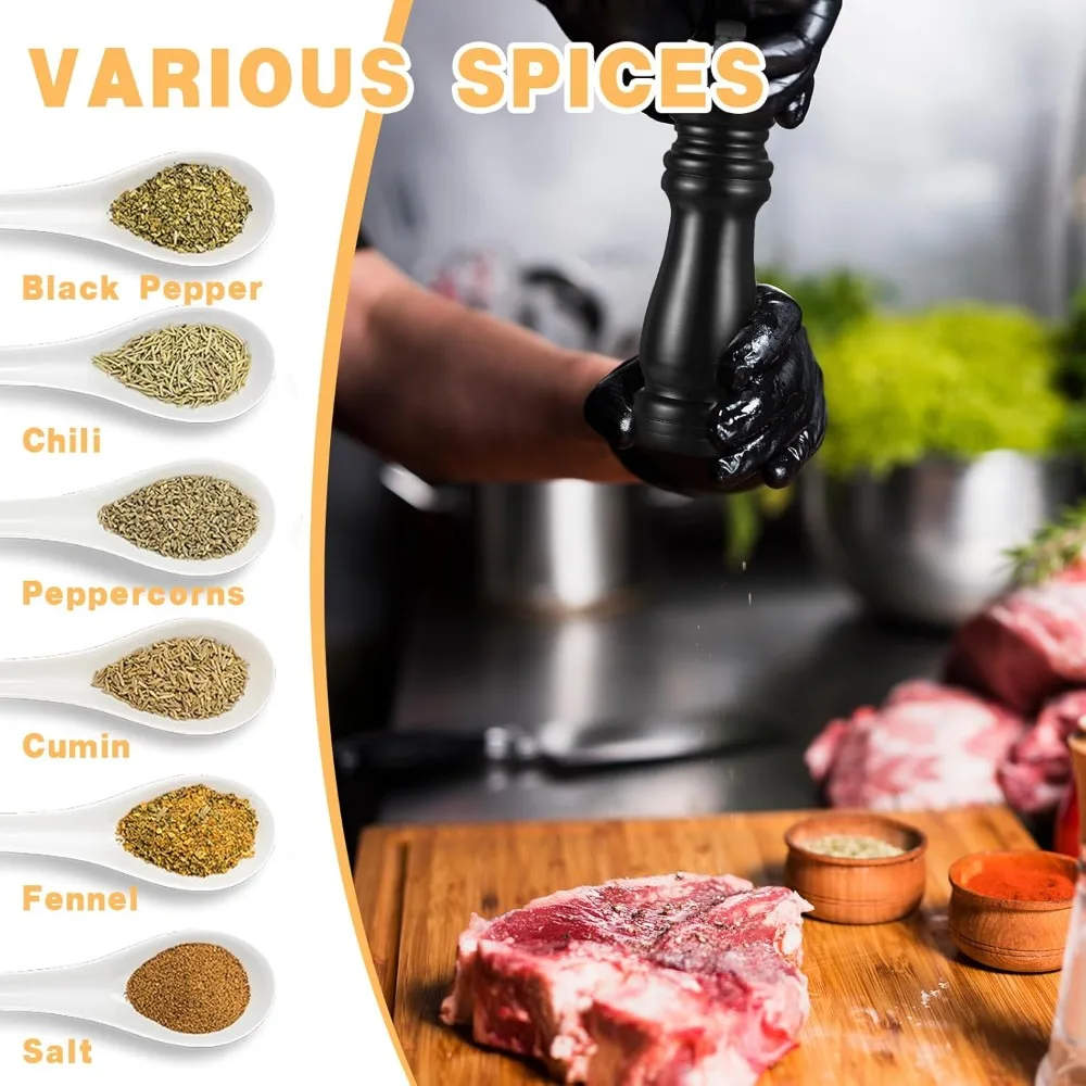 Macinino per pepe in legno, ri - Popcorn Seasoning Salt Butter recensione e prezzo