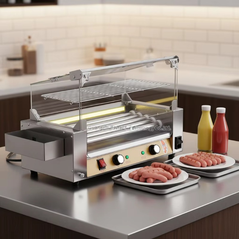 Nuova Macchina Commerciale per - Hot Dog Roller Grill Commercial recensione e prezzo