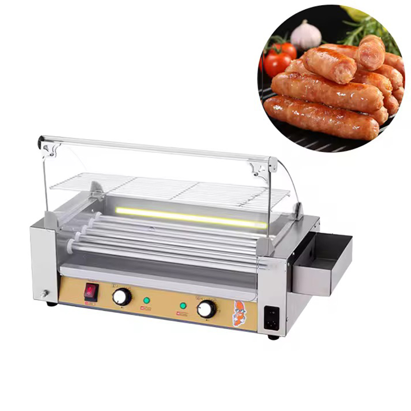 Macchina per griglia elettrica - Hot Dog Roller Grill Commercial recensione e prezzo