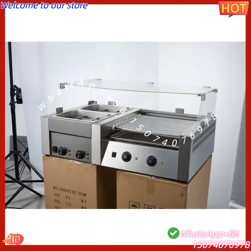 Griglia Elettrica per Hot Dog  - Hot Dog Roller Grill Commercial recensione e prezzo