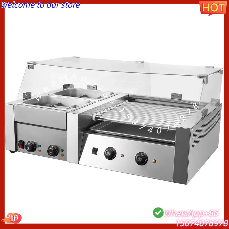 Griglia Elettrica per Hot Dog  - Hot Dog Roller Grill Commercial recensione e prezzo