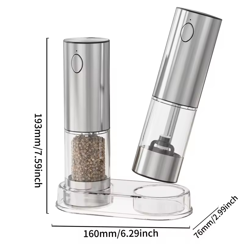 1/2pcs Macinapepe automatico M - Popcorn Seasoning Salt Butter recensione e prezzo