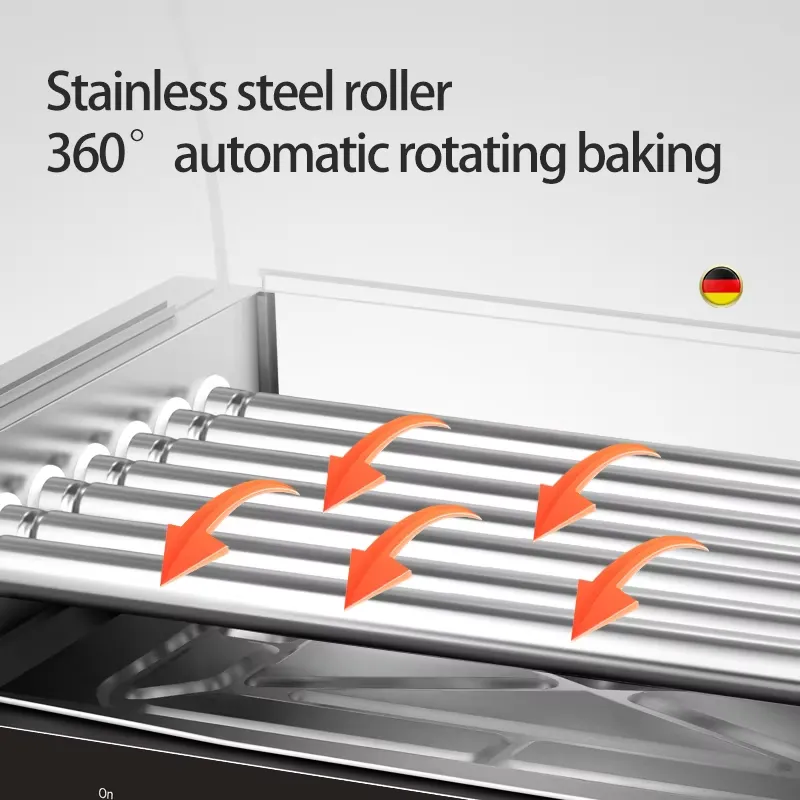Griglia Elettrica Professional - Hot Dog Roller Grill Commercial recensione e prezzo